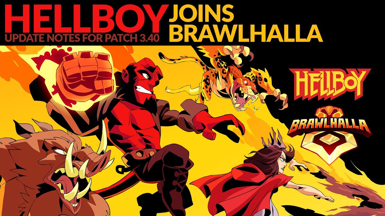 Hellboy Joins Brawlhalla! - Patch Notes 3.40