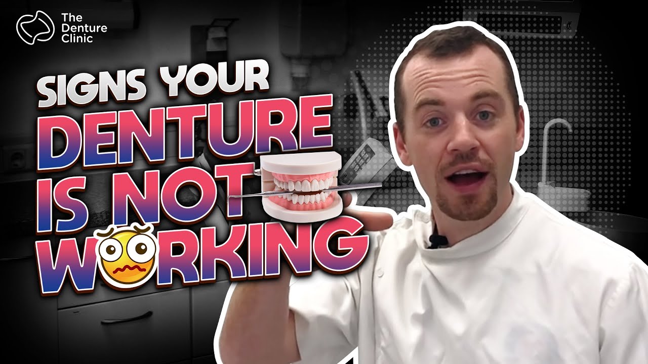 Sore mouth from dentures! Signs to look for in ill fitting dentures
