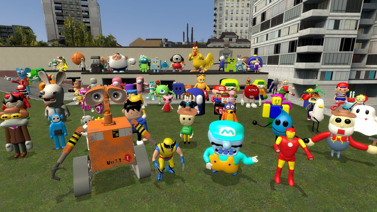 ALL 3D MEMES NEXTBOTS, 3D MEMES, MEMES IN 3D, 3D NEXTBOTS NEW UPDATE In Garry's Mod #8