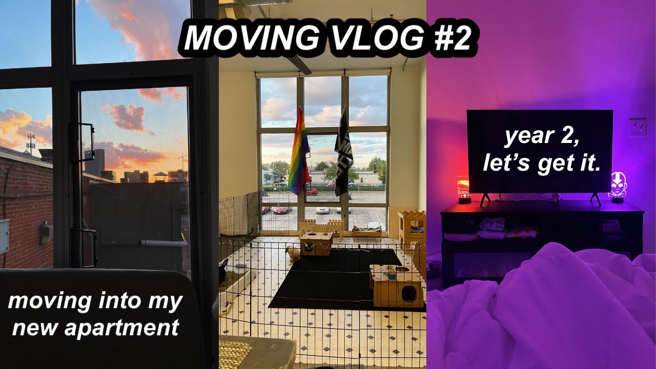 MOVING VLOG #2: apartment move-in day! | my 2nd year as a ballet trainee