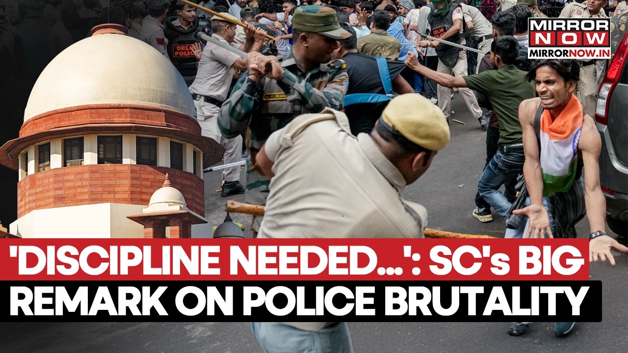 Supreme Court's Big Remark On Police Brutality During Paper Leak Protests, CJI Calls For Discipline