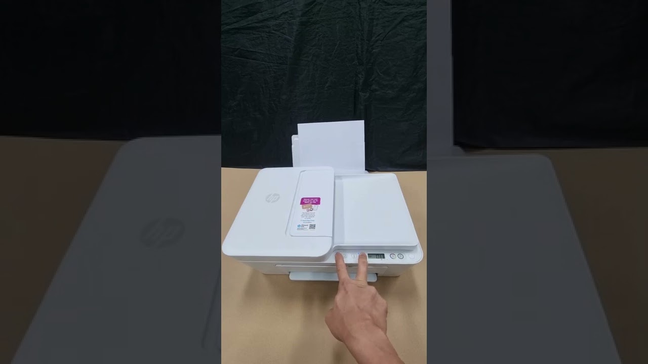 Как сбросить настройки беспроводной сети для принтеров HP DeskJet серий 4100 и 2700