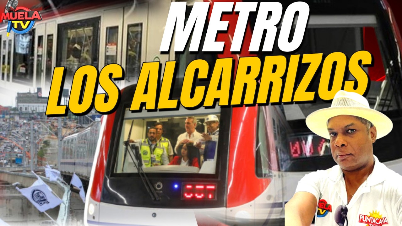 ABINADER - INAUGURACION METRO DE LOS ALCARRIZOS - SANTO DOMINGO
