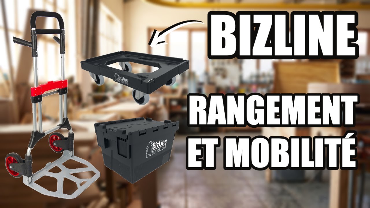 TEST ✅ BIZLINE - Solutions de rangement et de mobilit&eacute; - La pause caf&eacute; de BichonTV