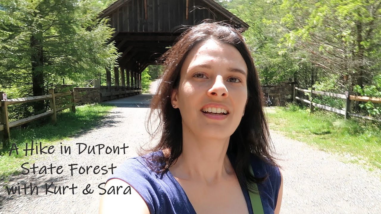 First Vlog!!! Couple Hikes in DuPont State Forest - North Carolina