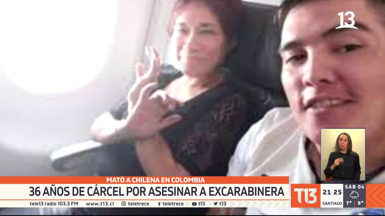36 años de cárcel para hombre que asesinó a la ex carabinera Ilse Ojeda en Colombia