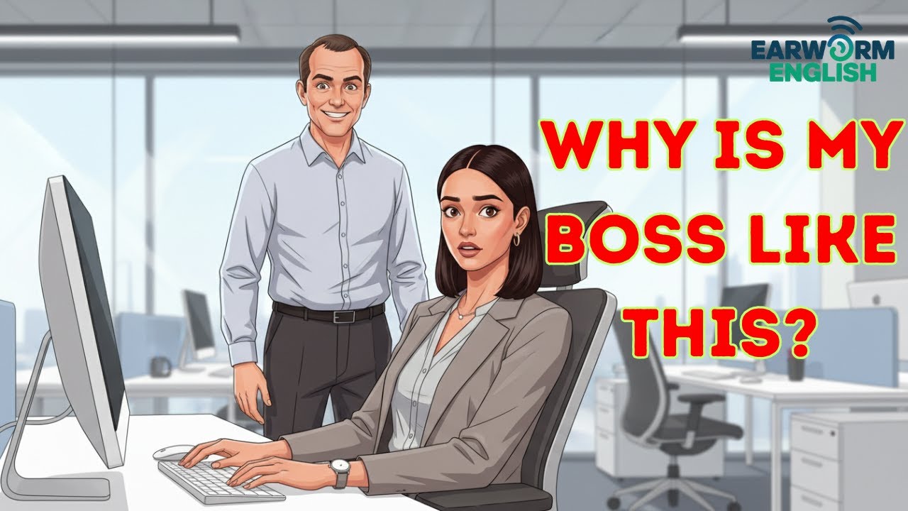 Why Is My Boss So Weird? 😳 | Office English Listening Story