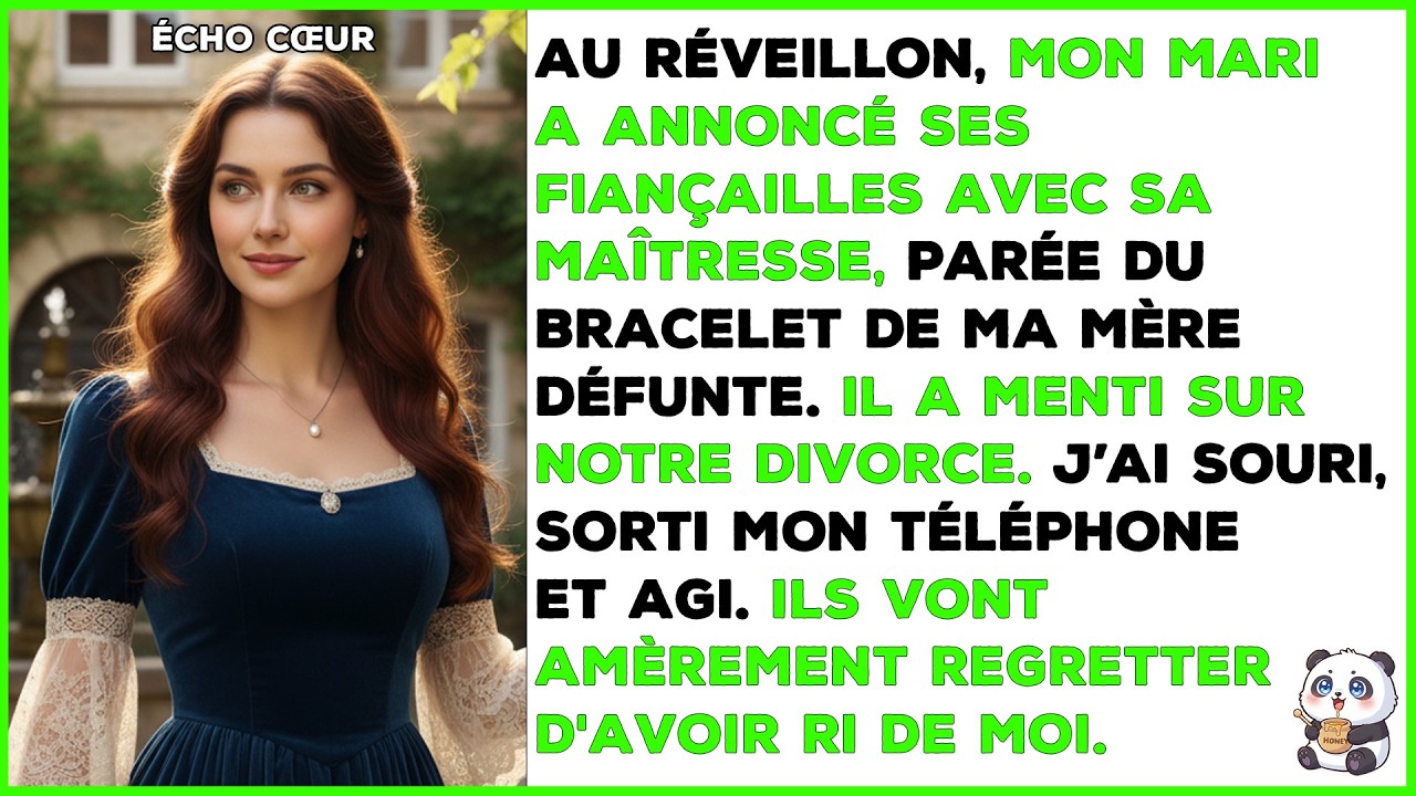 Dîner du Nouvel An : mon mari annonce ses fiançailles avec sa maîtresse.