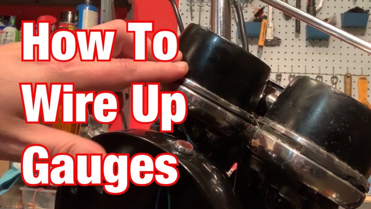 How To Wire Up Motorcycle Gauges: Part 150