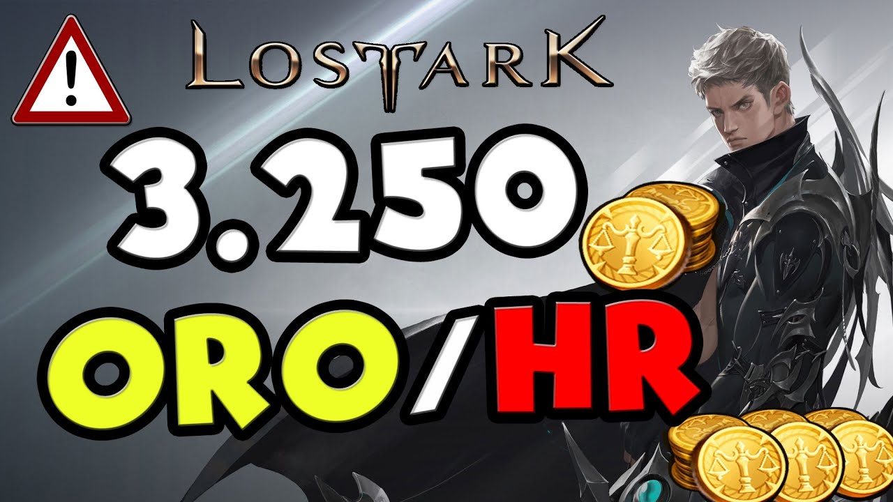 Conseguir mucho oro en Lost Ark ✔️ | 💲 3.250/hora 💲 | Ilvl 500 ⚠️ | Muy facil
