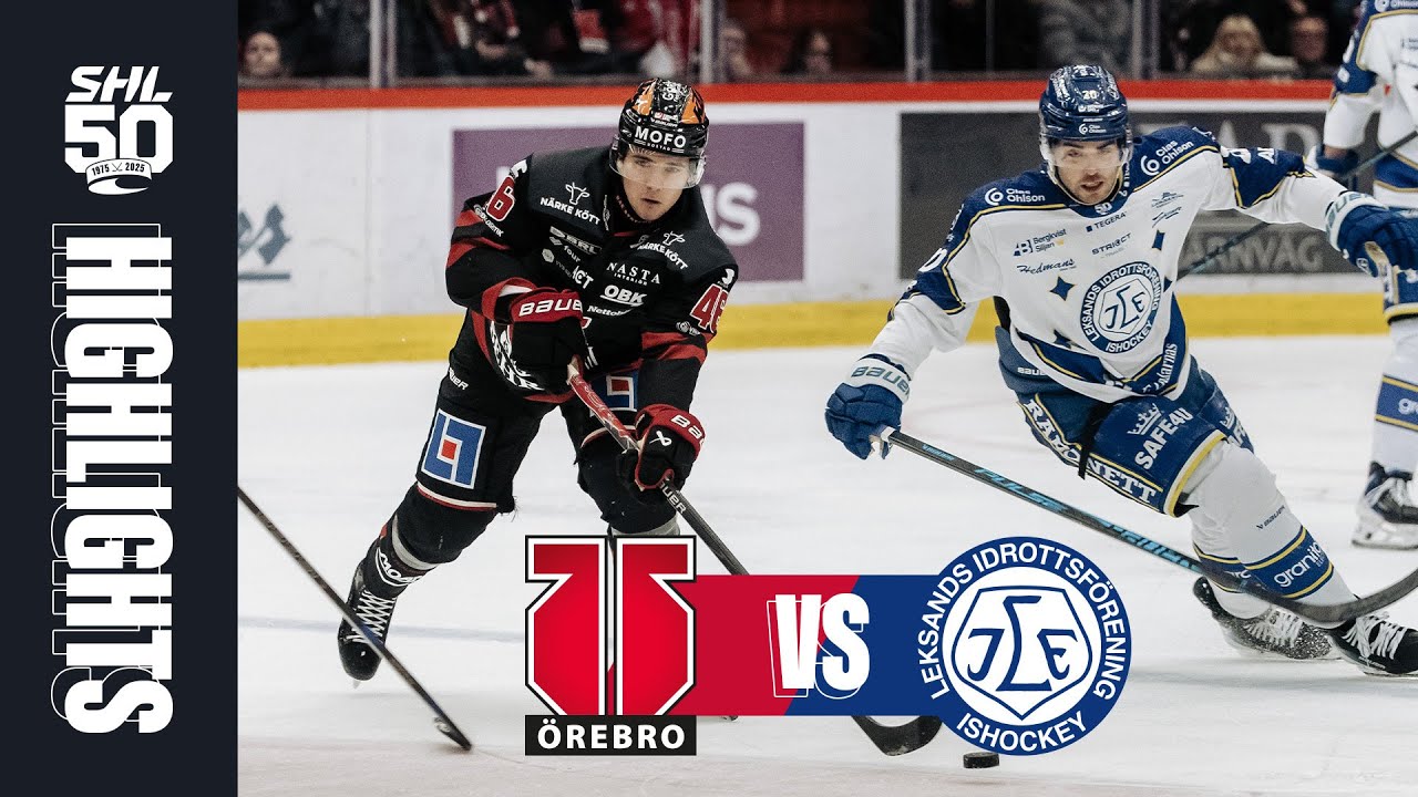 &Ouml;rebro vs Leksand | 6 dec 2025 | Highlights