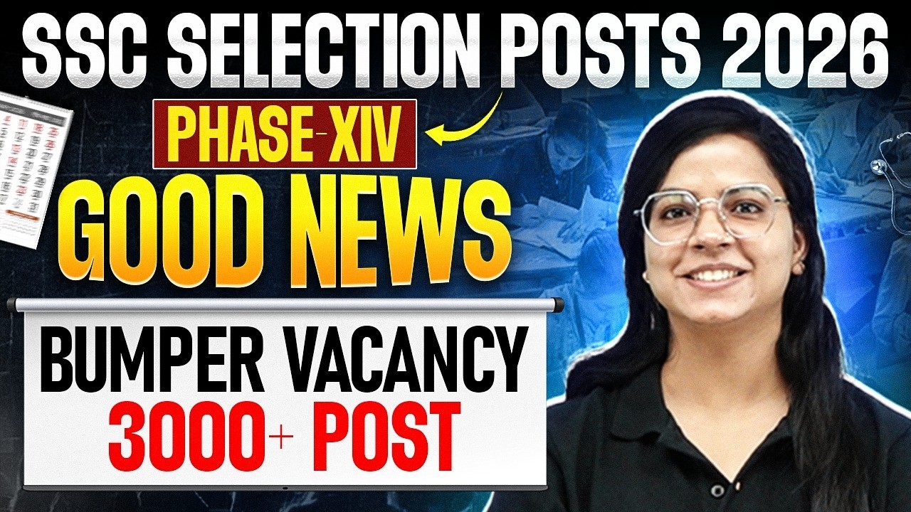 SSC Selection Post Phase 14 Notification 2026 | Age Limit, Qualification, Exam | @PWCSIRNET