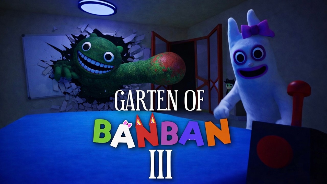 世界で大人気の怖すぎる幼稚園に潜入してきた【Garten of Banban 3】＃3