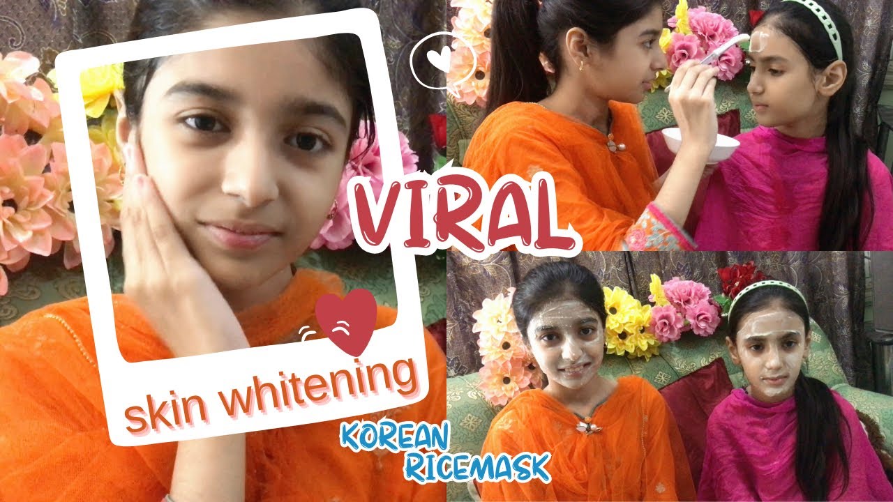 Viral Korean Rice Face Mask | Homemade Brightening Face Pack | Japanese Secret to Skin Whitening