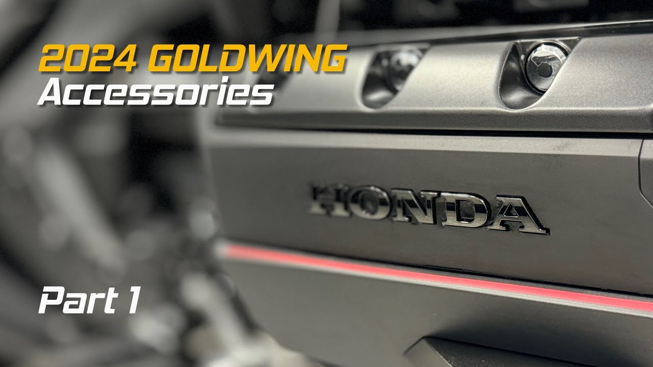 Добавление аксессуаров к моему Honda Goldwing Tour DCT 2024 года — Часть первая | Cruiseman's Garage