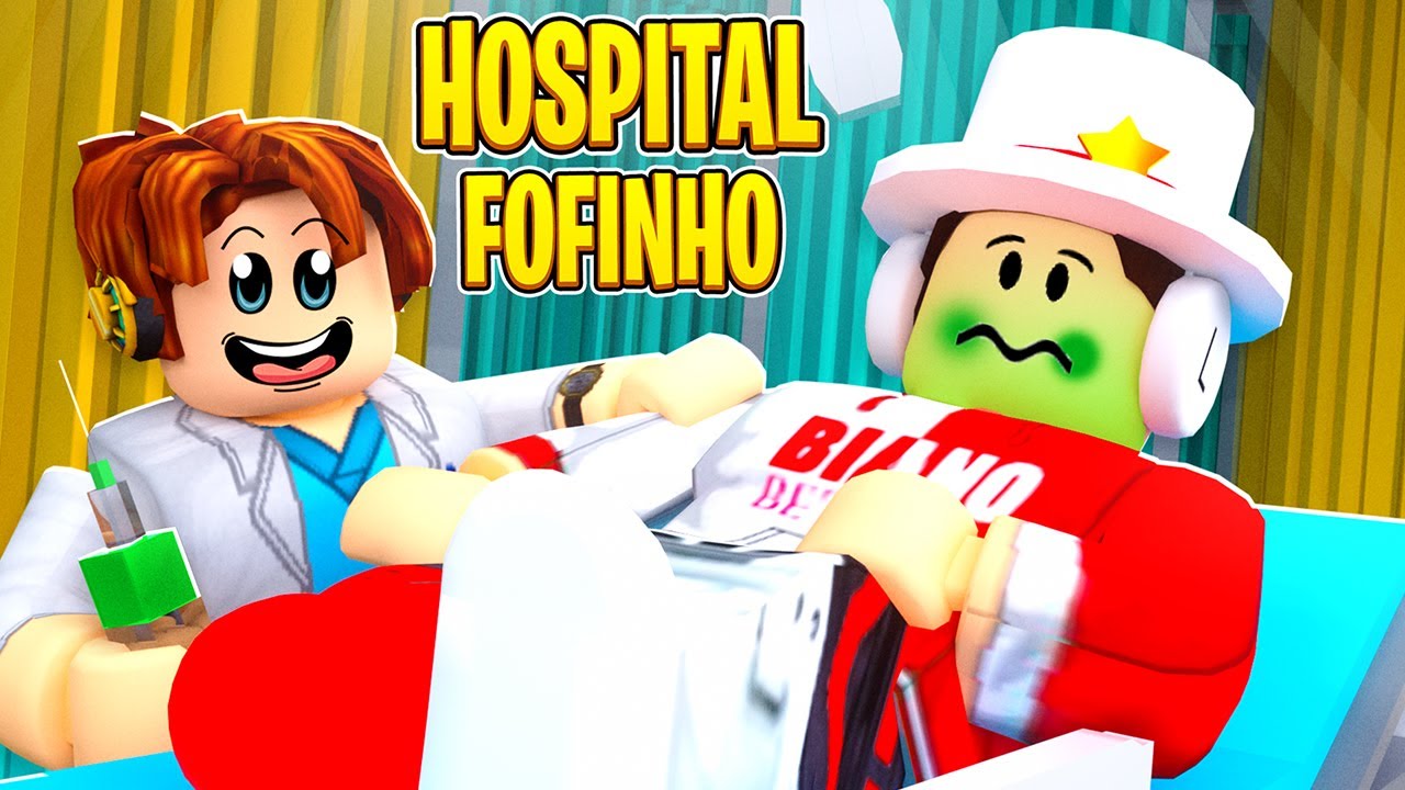 VIREI MÉDICO, CONSTRUÍ UM HOSPITAL E CUIDEI DOS MEUS PACIENTES NO ROBLOX👨‍⚕️
