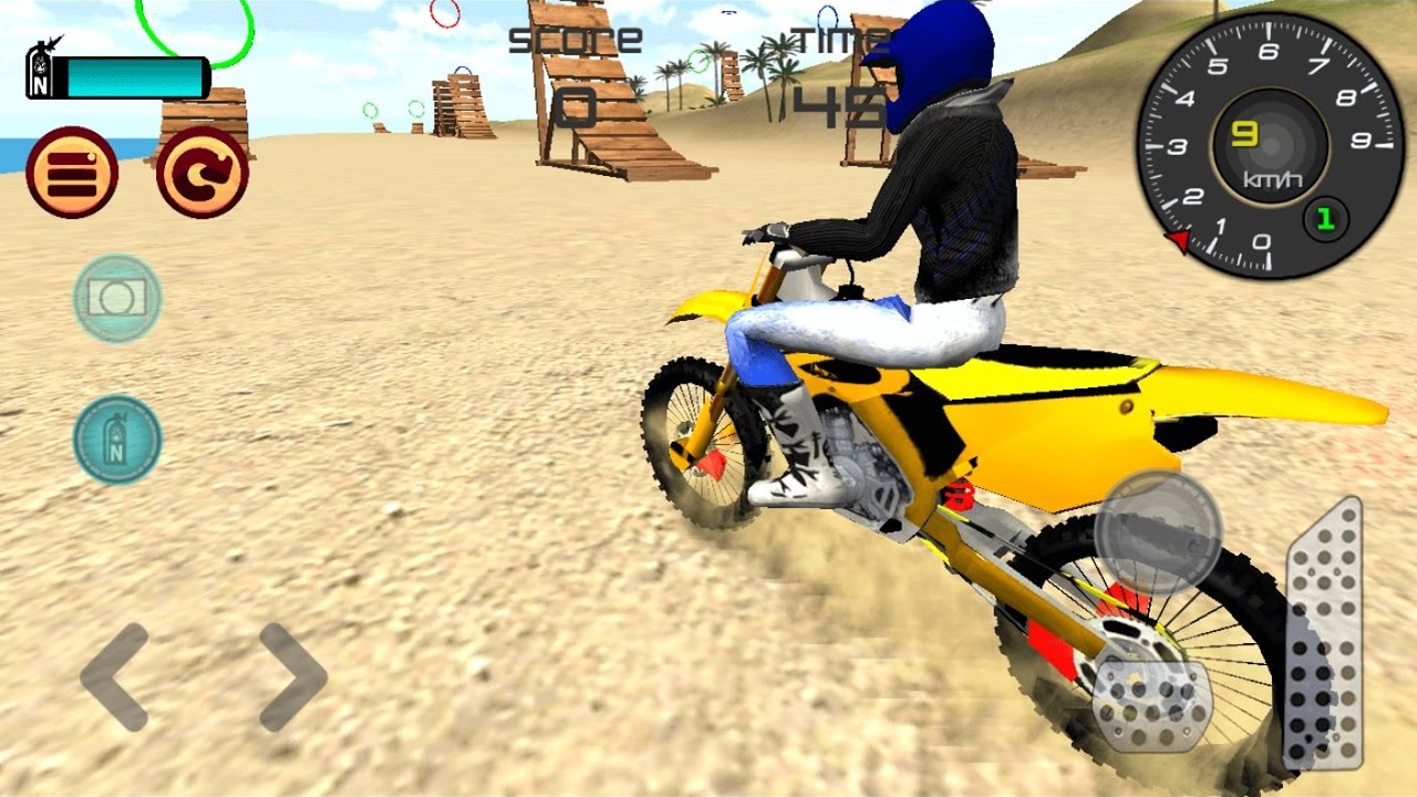 Motocross Beach Jumping 3D - Android GamePlay HD - Extreme Motor Bike Stunts Games