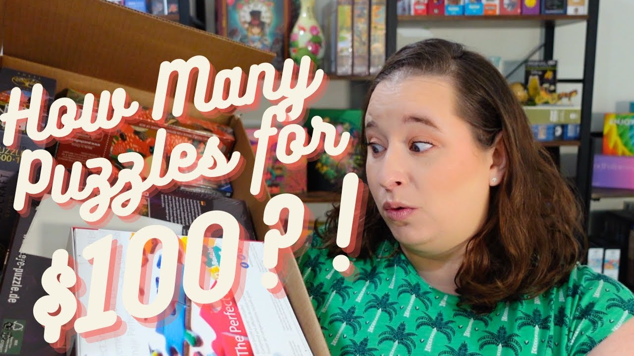Raiding the Puzzle Warehouse Sale Section // $100 Puzzle Haul