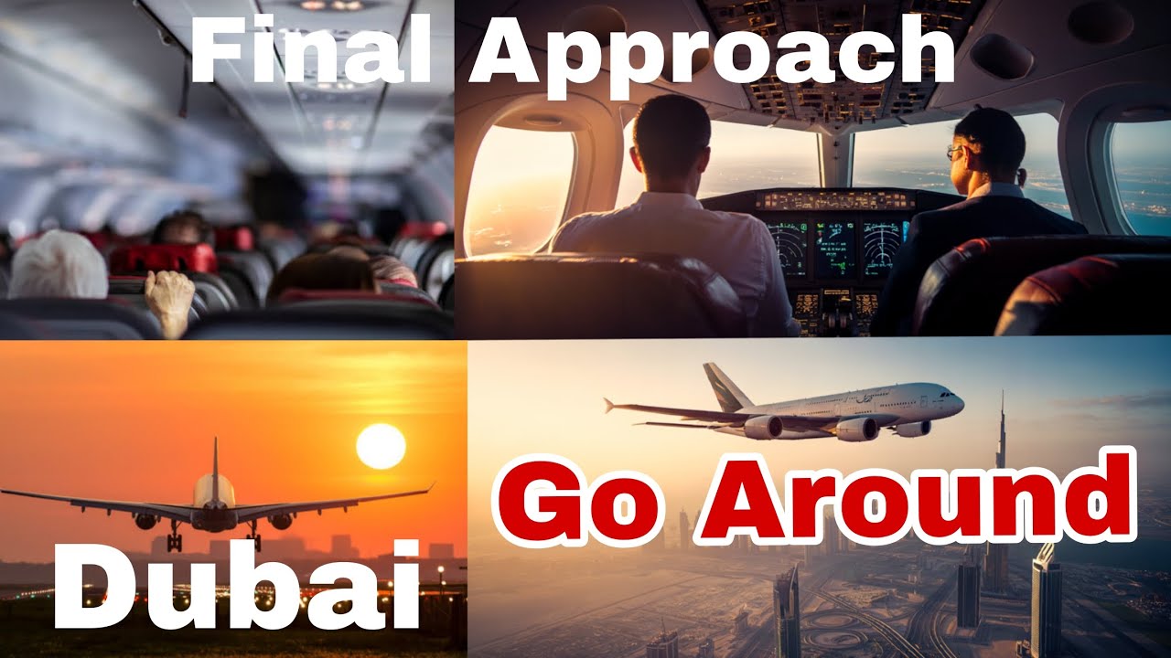 Flight simulator- Saudi Arabia to UAE( Dubai ) Final Aproach.