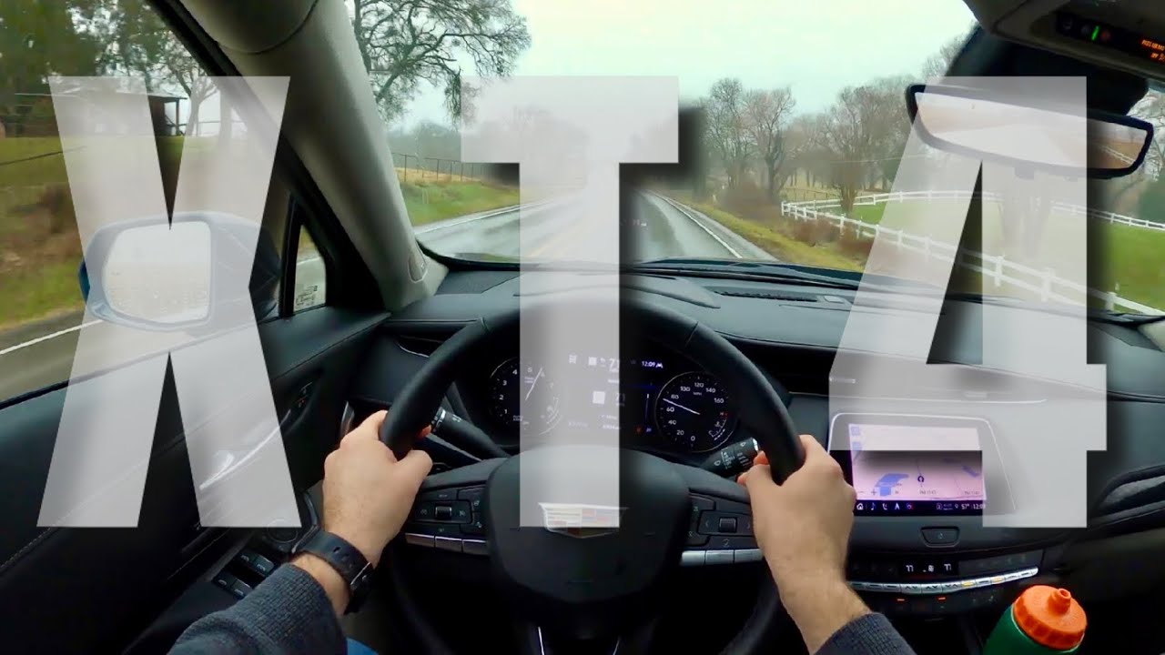 2021 Cadillac XT4 POV Drive in the Rain! | 3D Binaural Audio (ASMR)