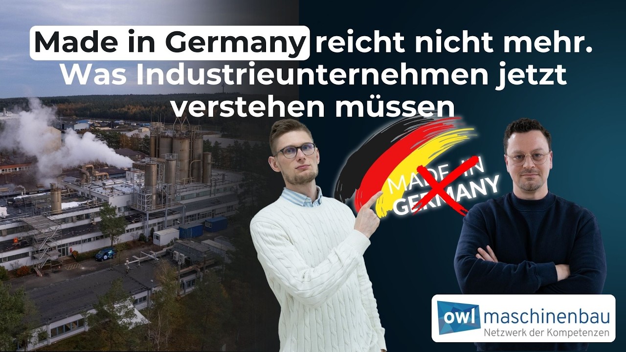 Innovationshebel & neue Marktsegmente in der Industrie (OWL Maschinenbau Christian Johow)