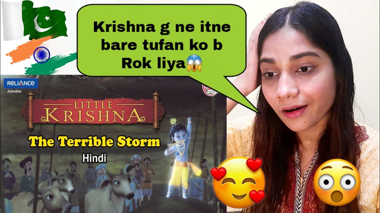 pakistani reacts on Little Krishna Hindi - Episode 2 Govardhana Lila