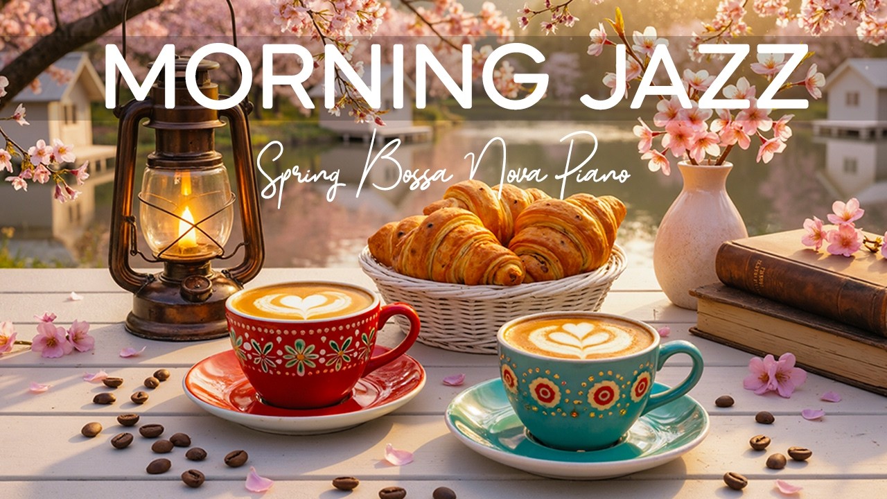 [ Exquisite February Morning Coffee Jazz ] Sweet Spring Bossa Nova Piano for Relax Your Mind, Study