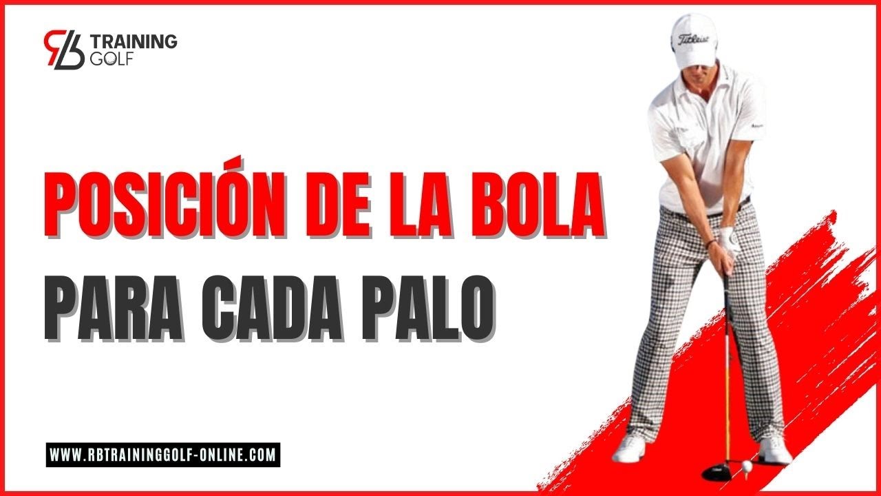 🏌️‍♀️ El STANCE en GOLF ✔️ La POSICIÓN  de la BOLA ✔️