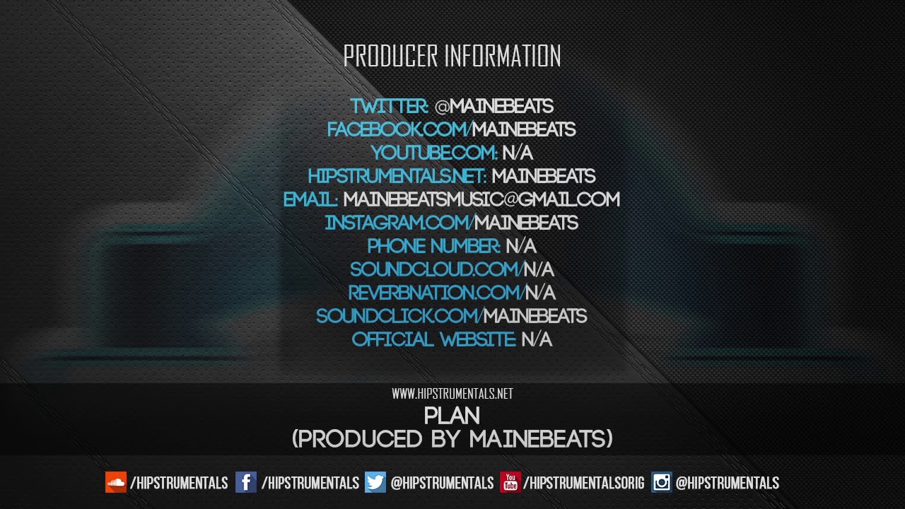 *BEAT* Plan (Prod. By MaiNeBeAtS) [Hipstrumentals.net]