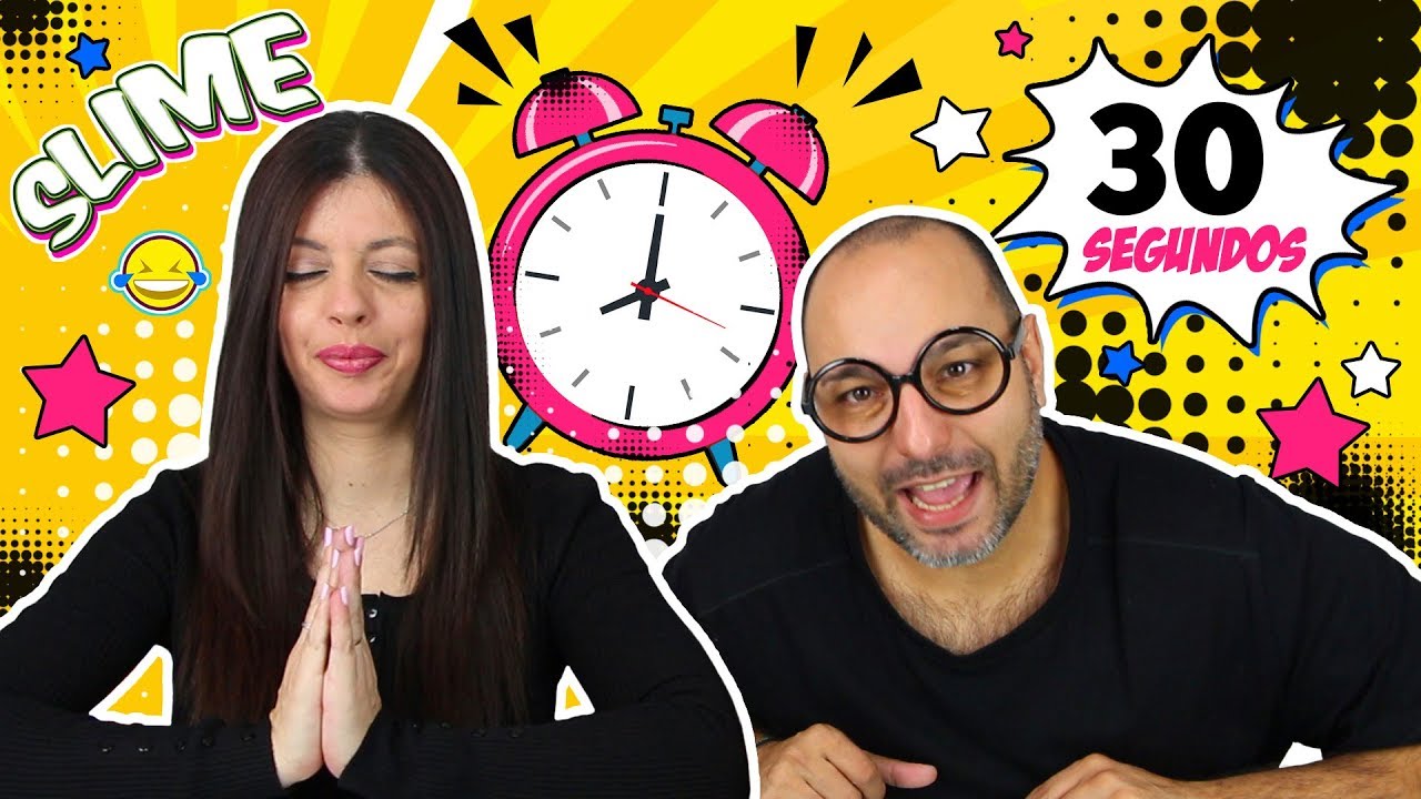SLiMe eN 30 SeGuNdOs!! HaCiEnDo sLiMe  mUy RaPiDo!! SLiMe ConTra ReLoJ!! 30 SeCoNdS SliME ChAlLeNgE