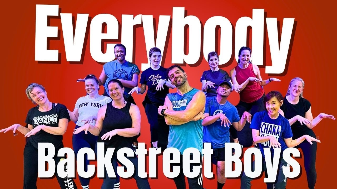 Everybody - Backstreet Boys  - Fun Dance Workout | Coreografía Divertida by Chakaboom Fitness