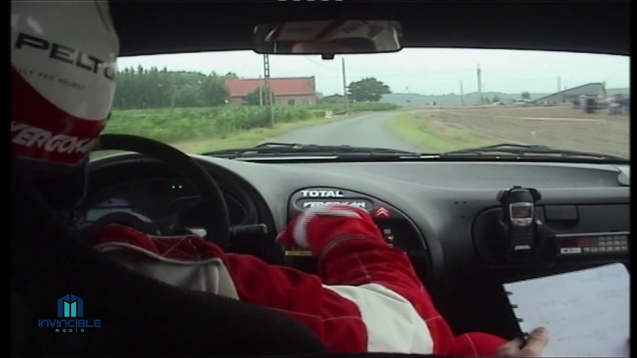 Rally Retro Onboard:  Citroën Saxo S1600 - Bernd Casier.  Ypres Westhoek Rally 2003
