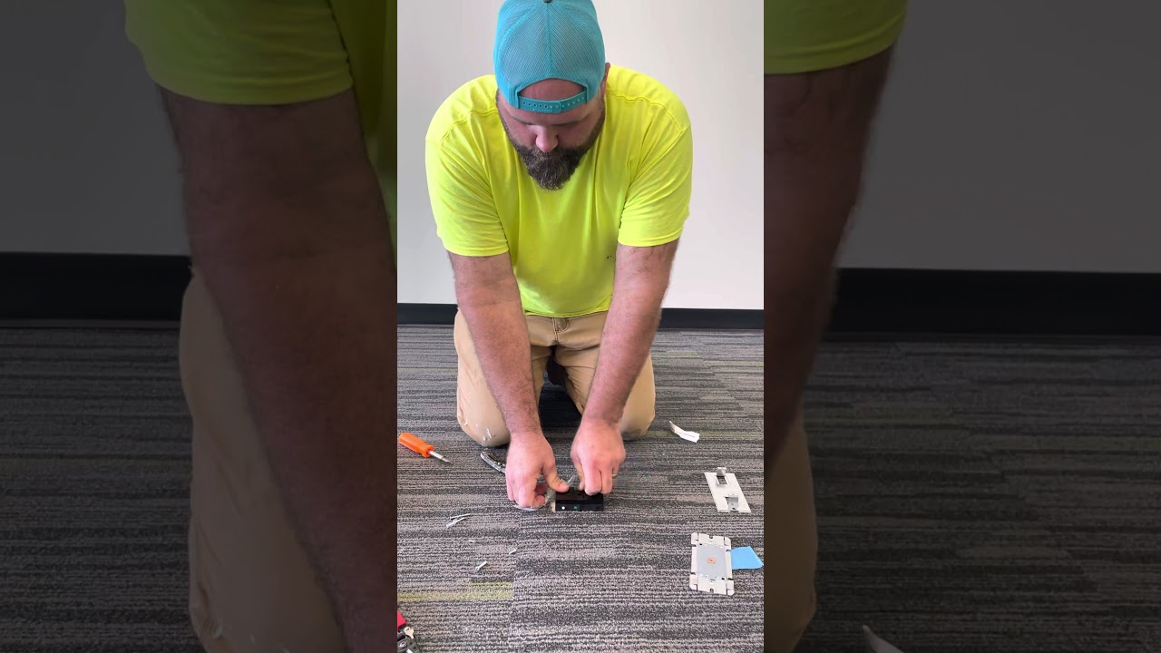 Commscope UnderCarpet Receptical