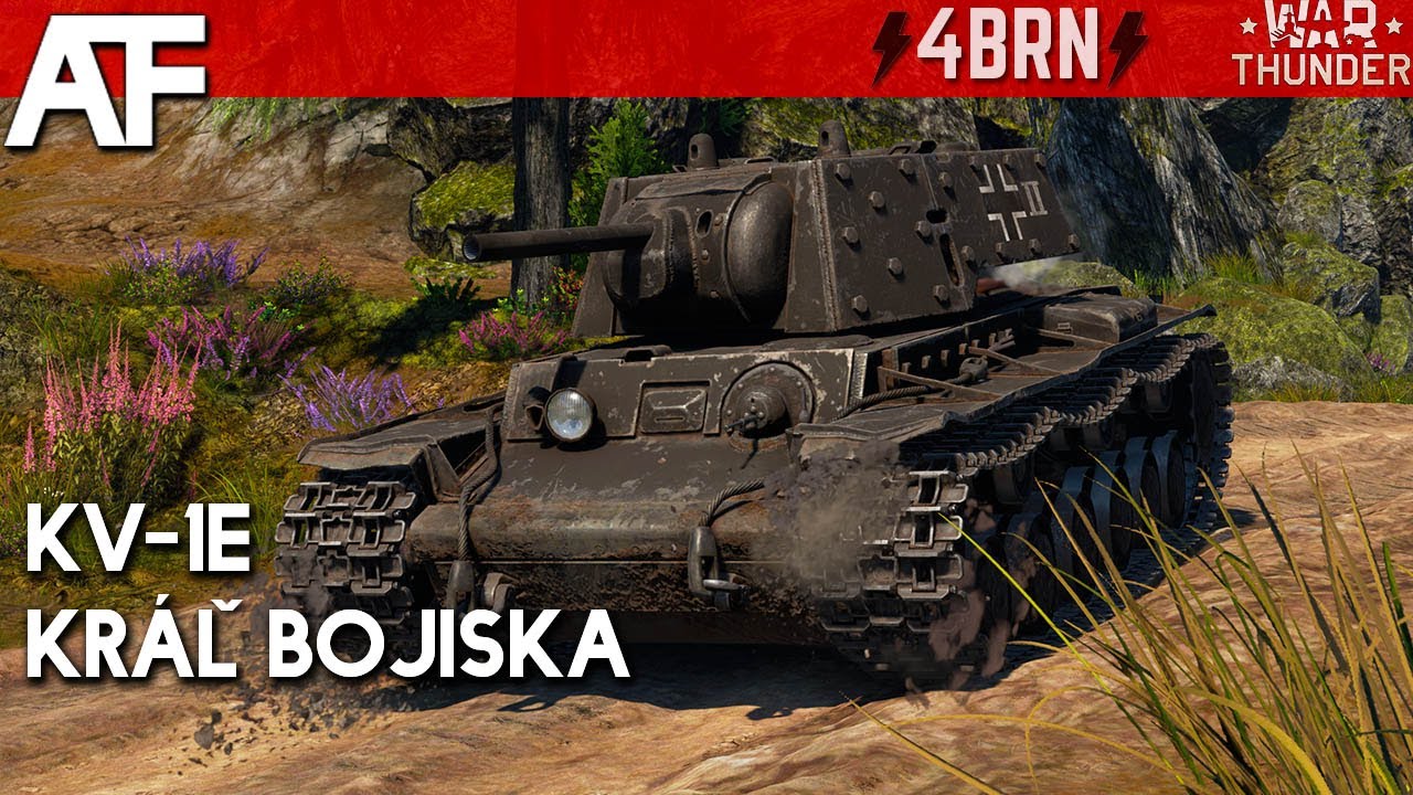 War Thunder - KV-1E Kráľ na bojisku | Gameplay Tanky CZ/SK