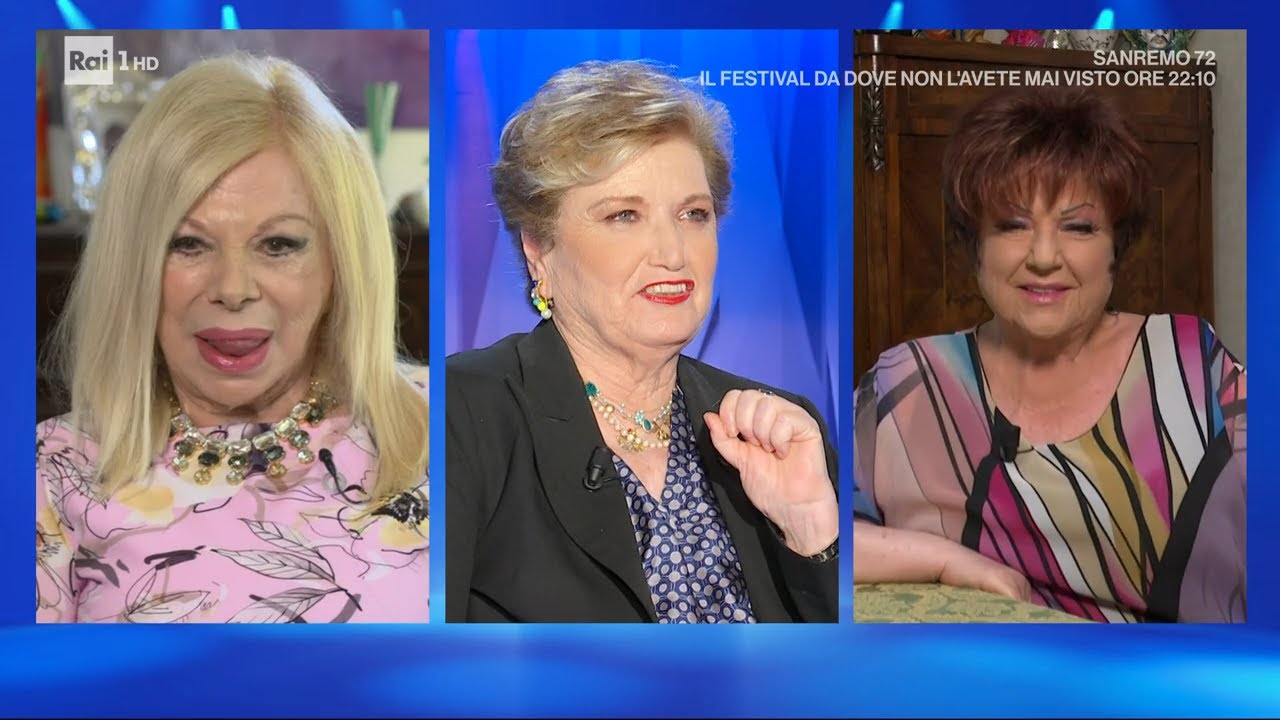 Mara Maionchi, Sandra Milo e Orietta Berti, 