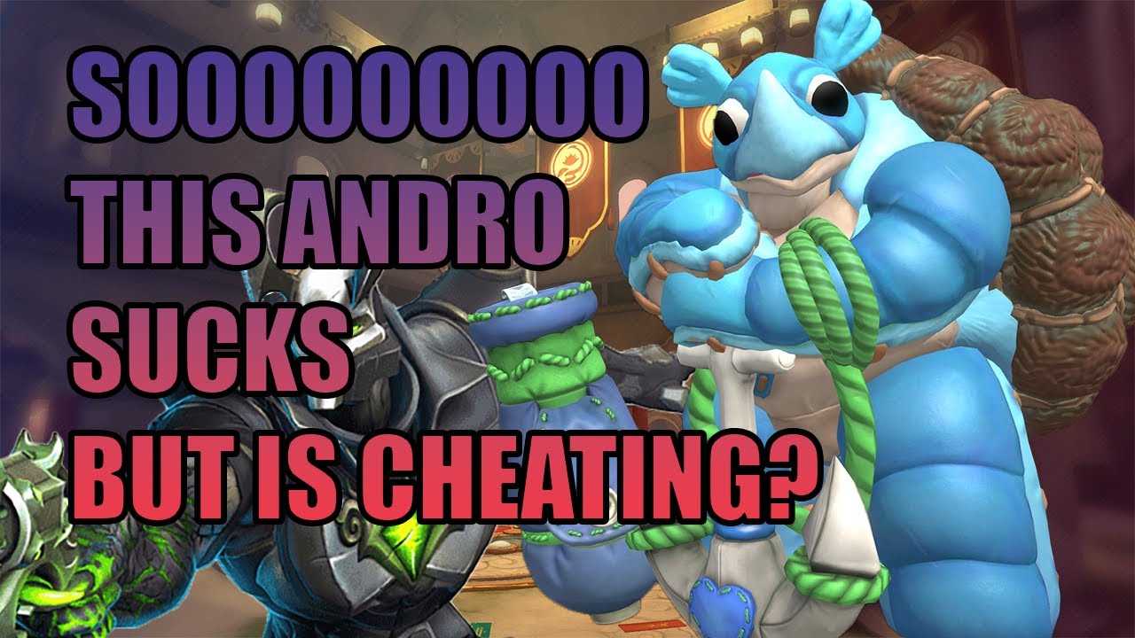 Androxus Cheating!?! - Makoa Paladins Ranked