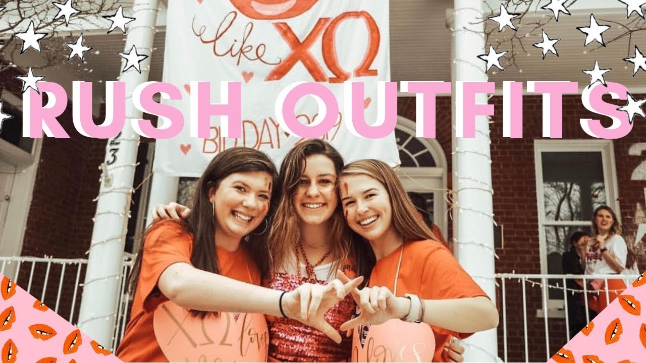 WHAT I WORE FOR RUSH | Winter Rush Outfit Ideas + Sorority Reveal