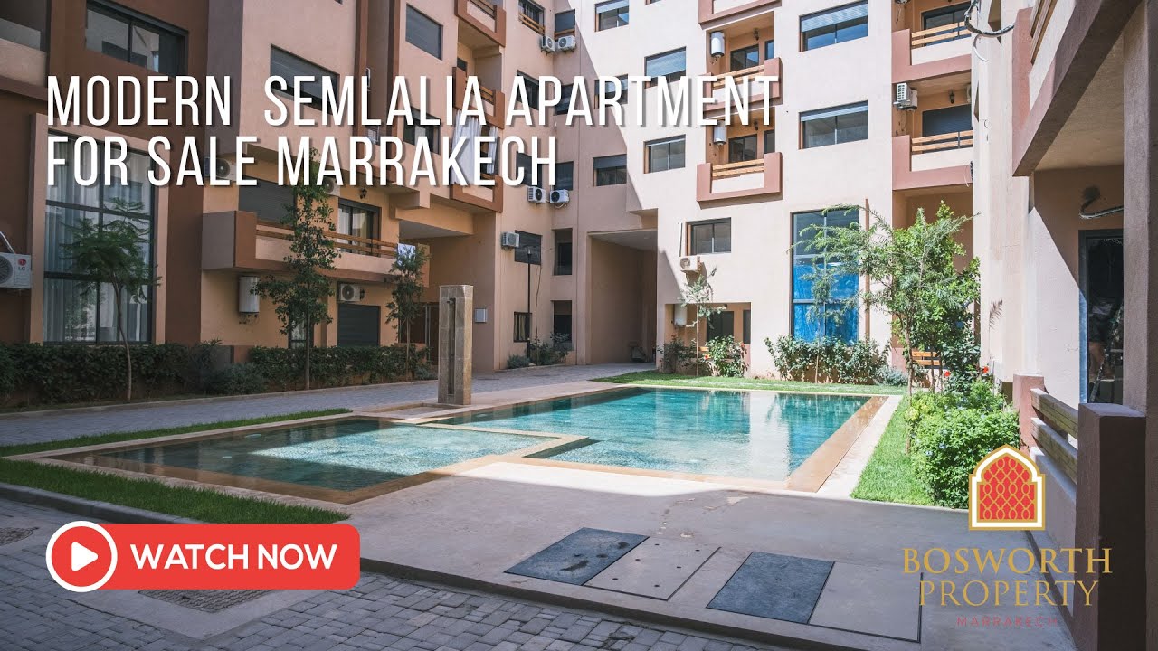 Modern  Semlalia Apartment For Sale Marrakech