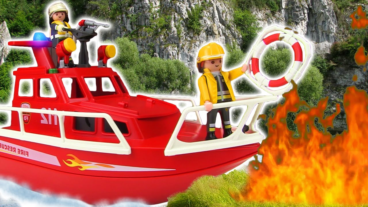 ⭕ PLAYMOBIL Feuerwehr - Der Waldbrand - Pandido TV