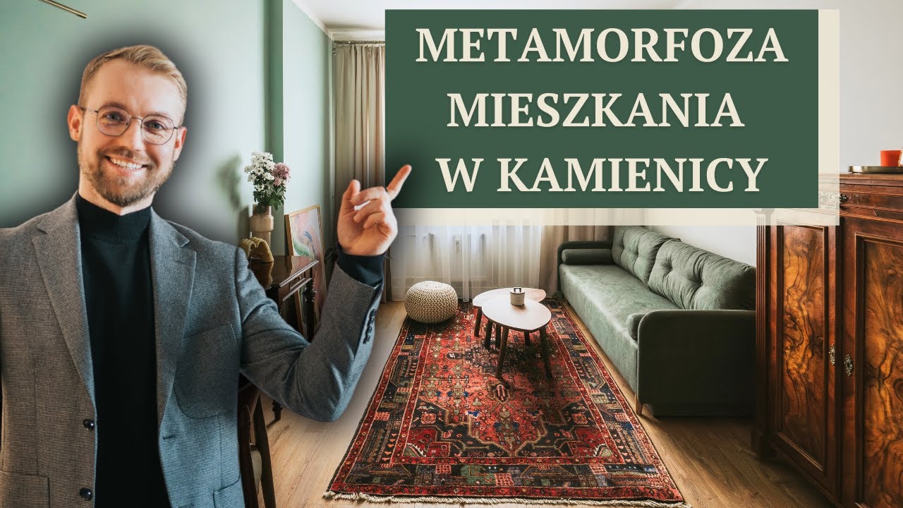 Metamorfoza 43m2 w krakowskiej kamienicy! Zobacz jak zmieniło się wnętrze po totalnym remoncie!