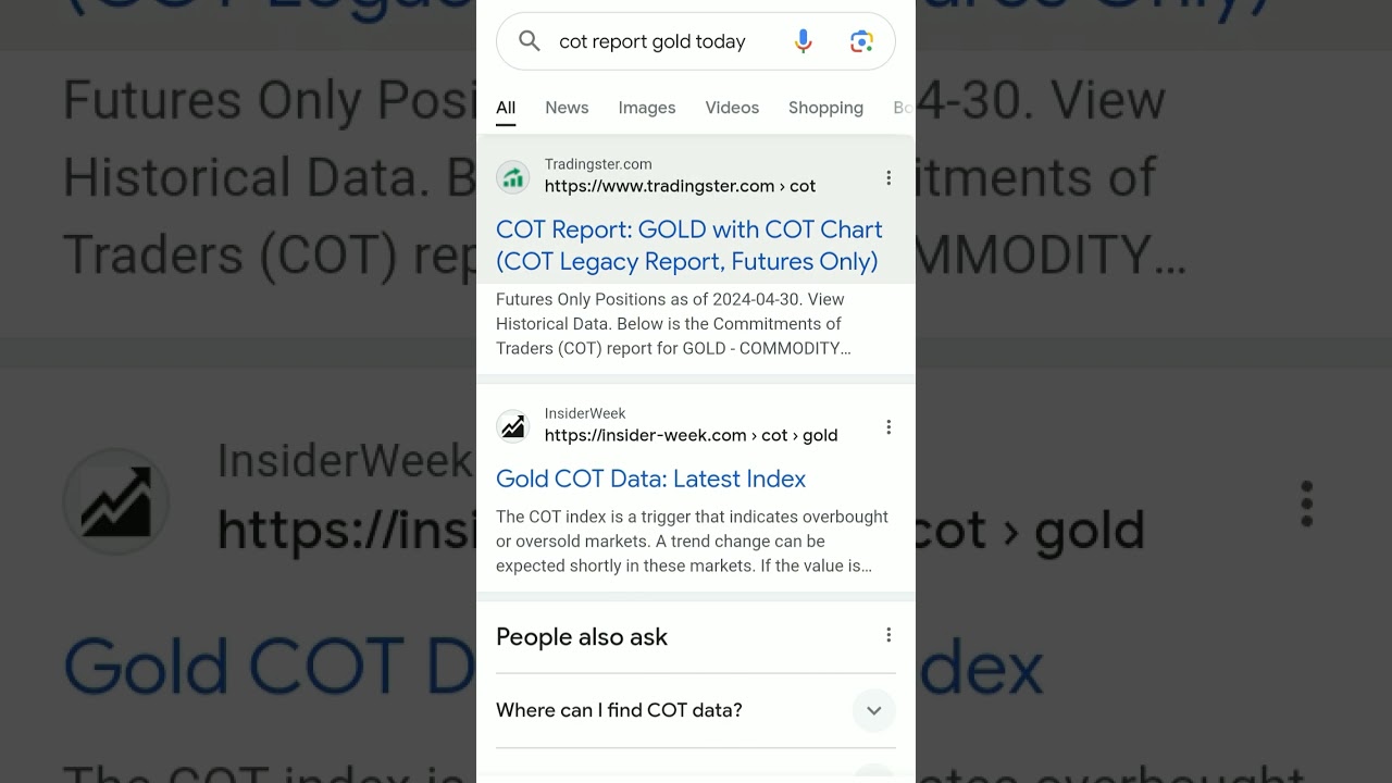 Use the COT report to trade the forex morket
