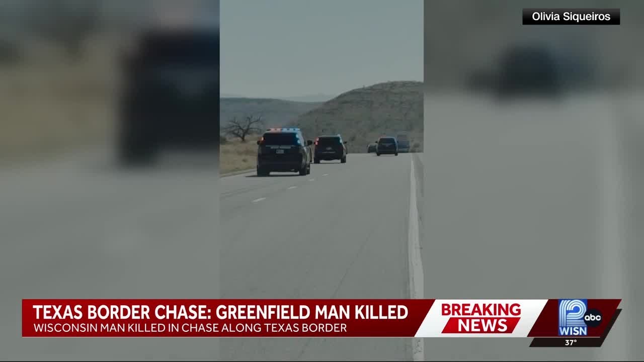 Greenfield man killed in Texas border patrol chase, shooting