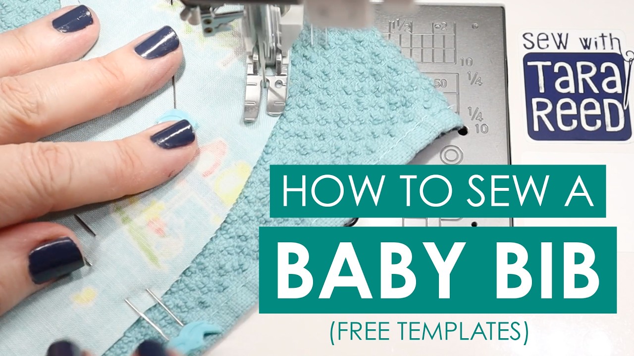 Как сшить детский нагрудник &mdash; бесплатная выкройка детского нагрудника в 4 размерах