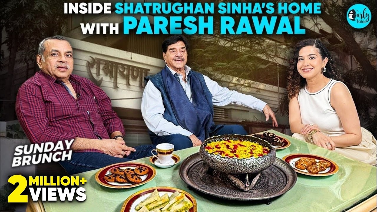 Chakna & Chai With Shatrughan Sinha & Paresh Rawal At Ramayana | Sunday Brunch Ep 113 | Curly Tales
