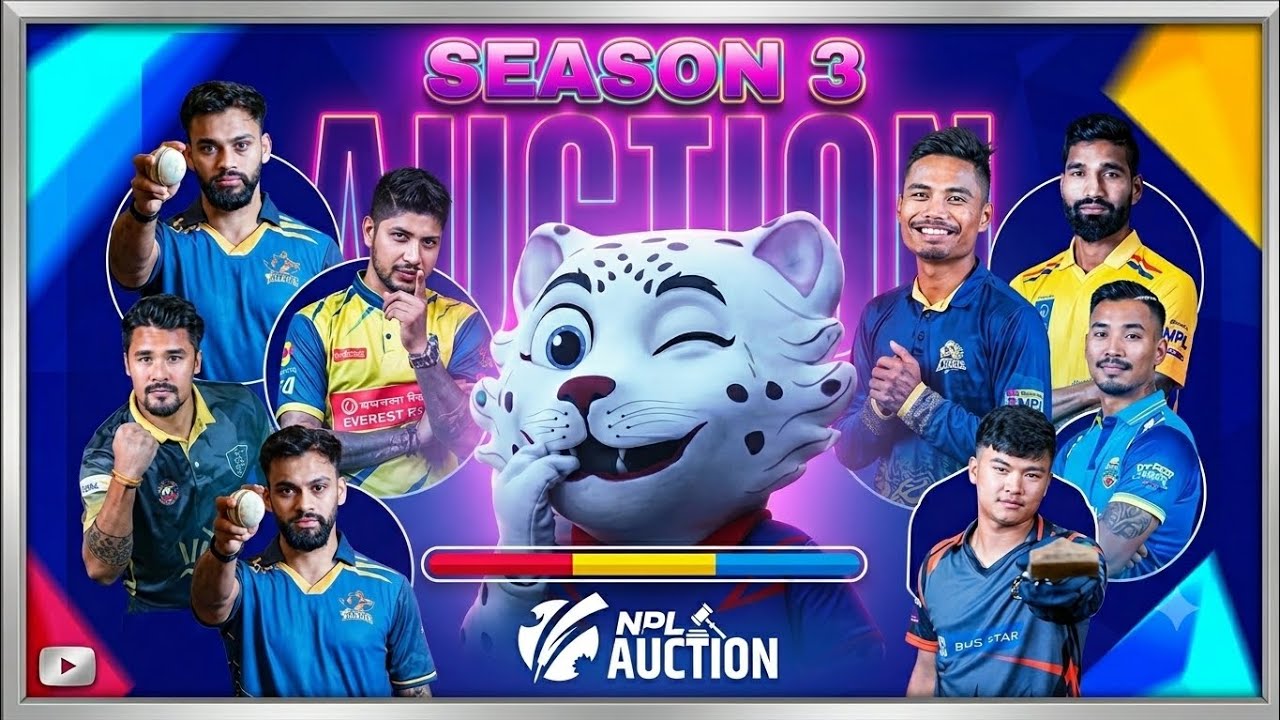🚨 CAN Announces Nepal Premier League Season 3 Players Auction Date | NPL 2026