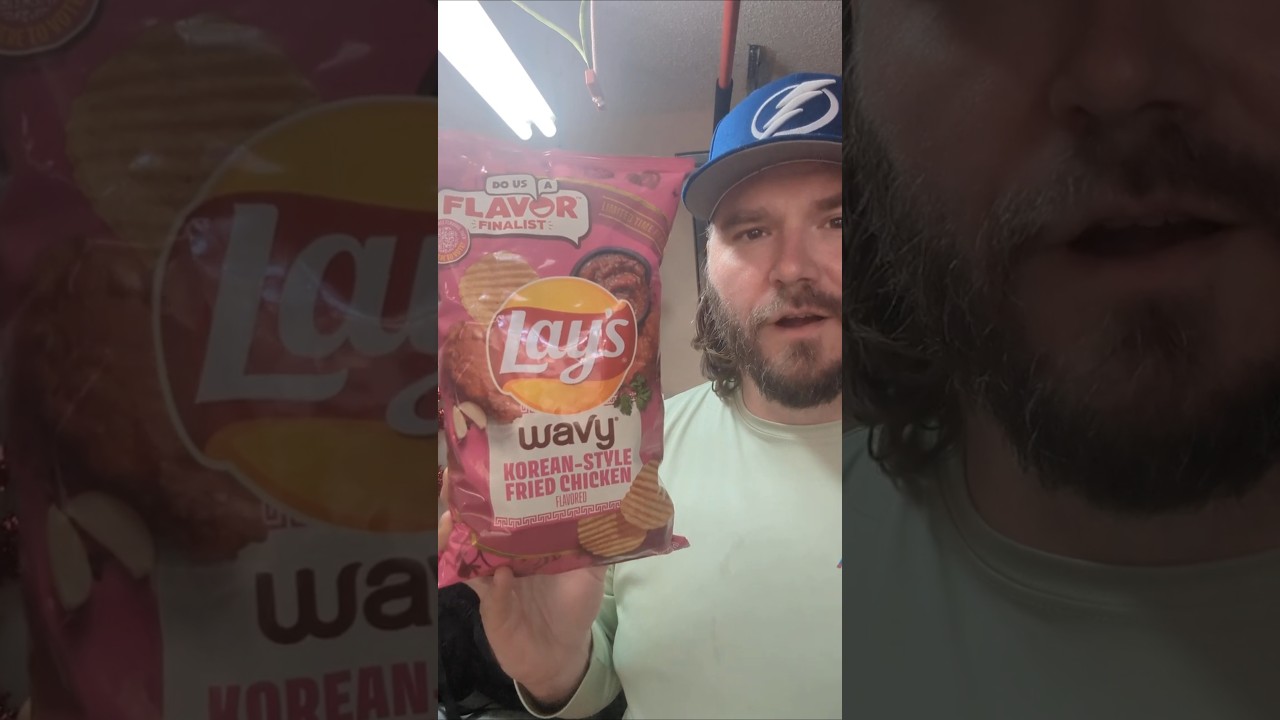 New Lay's Korean-Style Fried Chicken Chips Taste Test