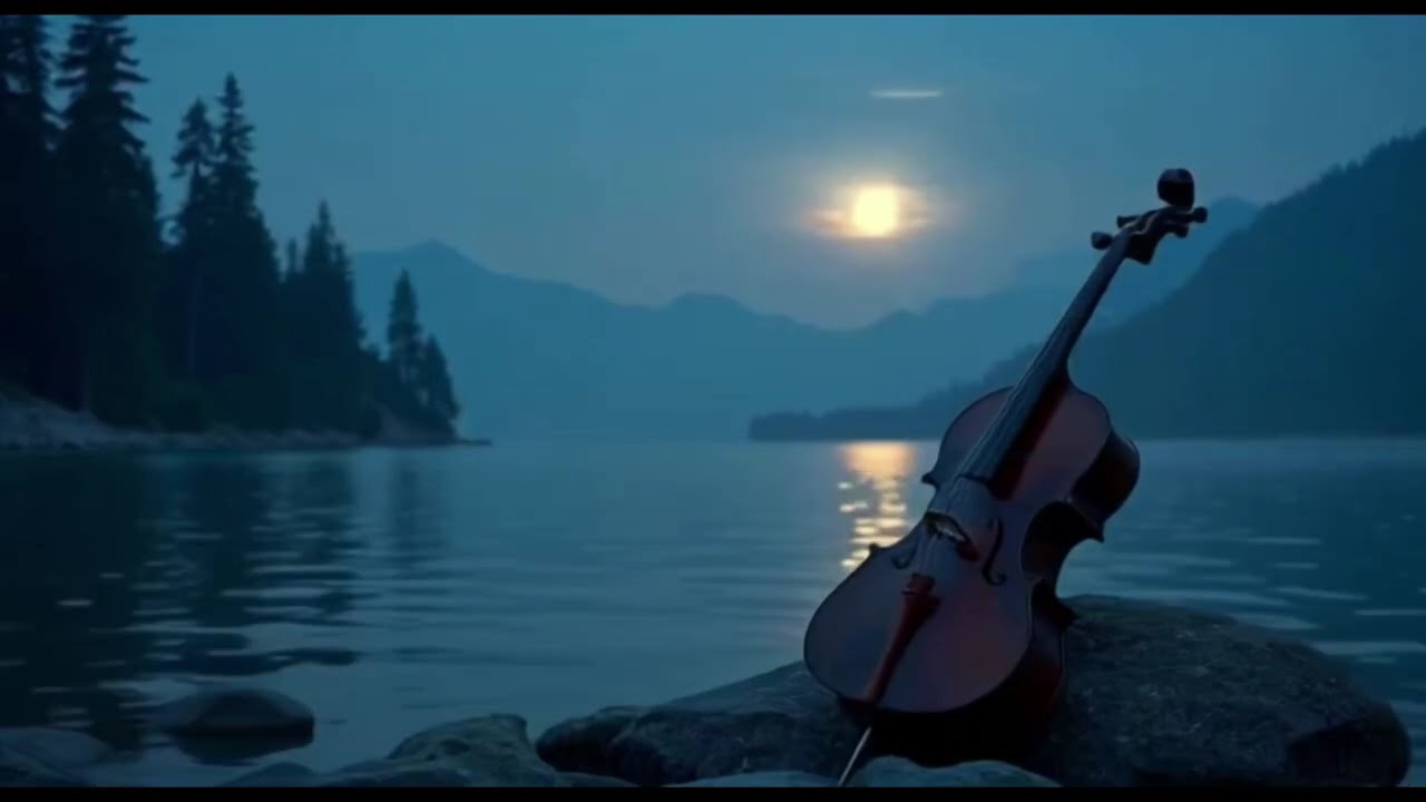 Moonlit Calm 🎻 Piano & Violin Music for Deep Sleep | Peaceful Night Ambience
