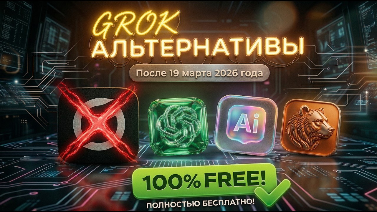 Grok AI больше не нужен? Лучшие бесплатные альтернативы (100% без платных подписок)