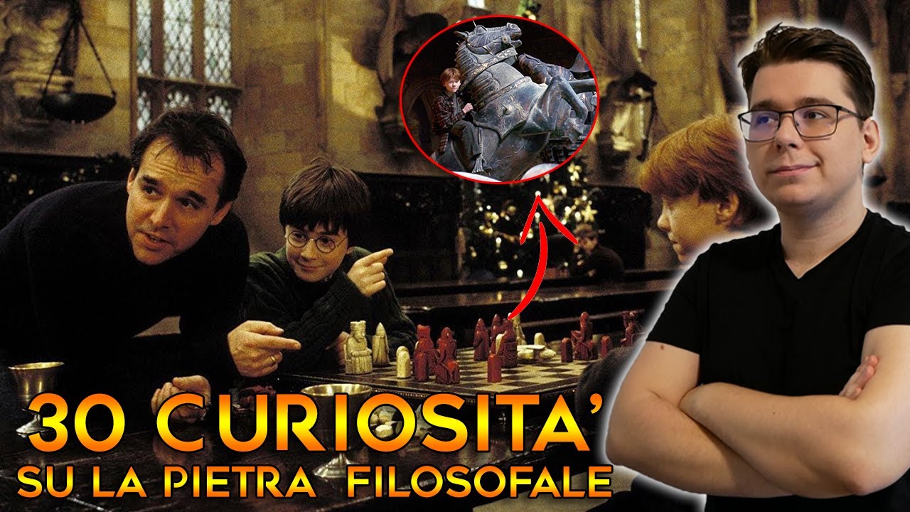 30 NUOVE CURIOSITA' sul film di HARRY POTTER e la Pietra Filosofale