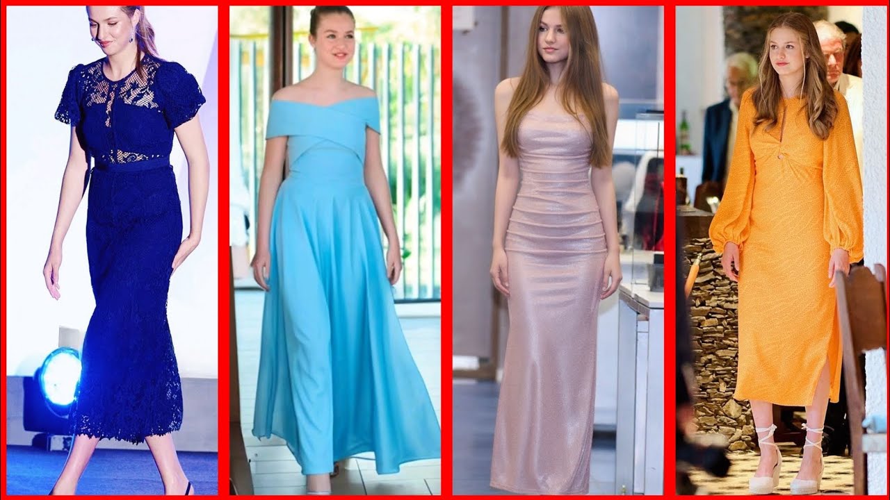Princess Leonor of Spain , Future Queen of Spain beautiful Dress collection #princessleonor #letizia